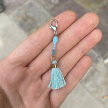 Load image into Gallery viewer, LIMITED EDITION EFE Blue Tassel Bridle Charms